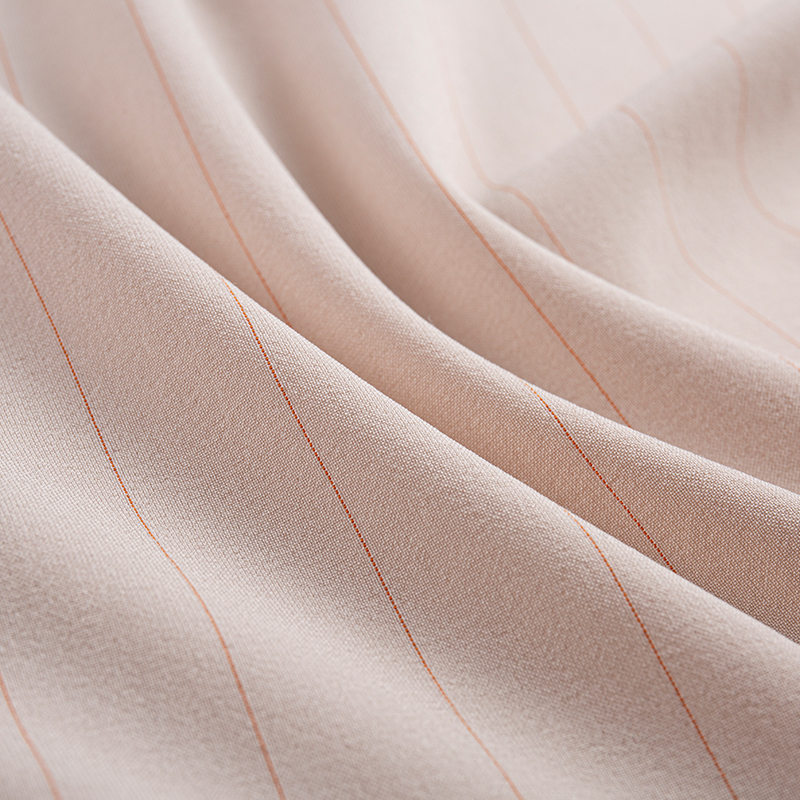 Lurex Rayon verticale streepstof
