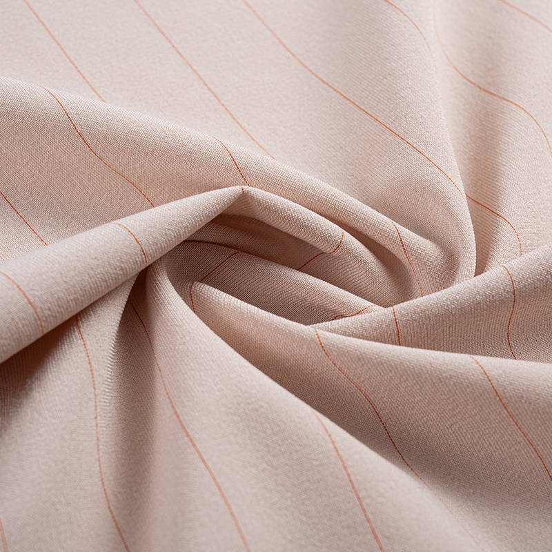 Lurex Rayon verticale streepstof
